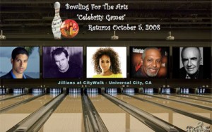 Bowling For The Arts Celebrity Games Fundraiser