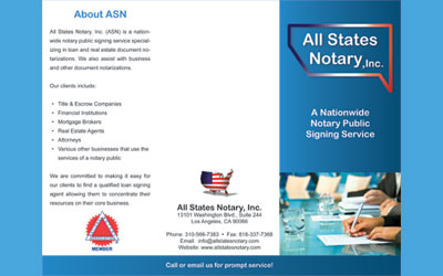 All States Notary Brochure