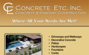 Concrete Etc. Flyer Thumbnail