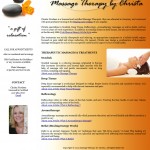 Massage Therapy by Christa