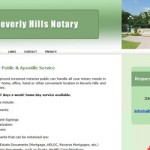 Beverly Hills Notary Website Thumbnail