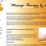 Massage Therapy by Christa Website Thumbnail